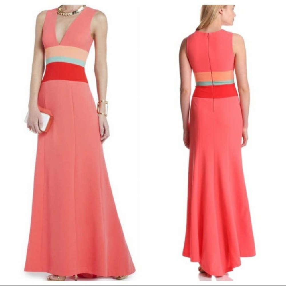 Lizette long bcbgmaxazria dress